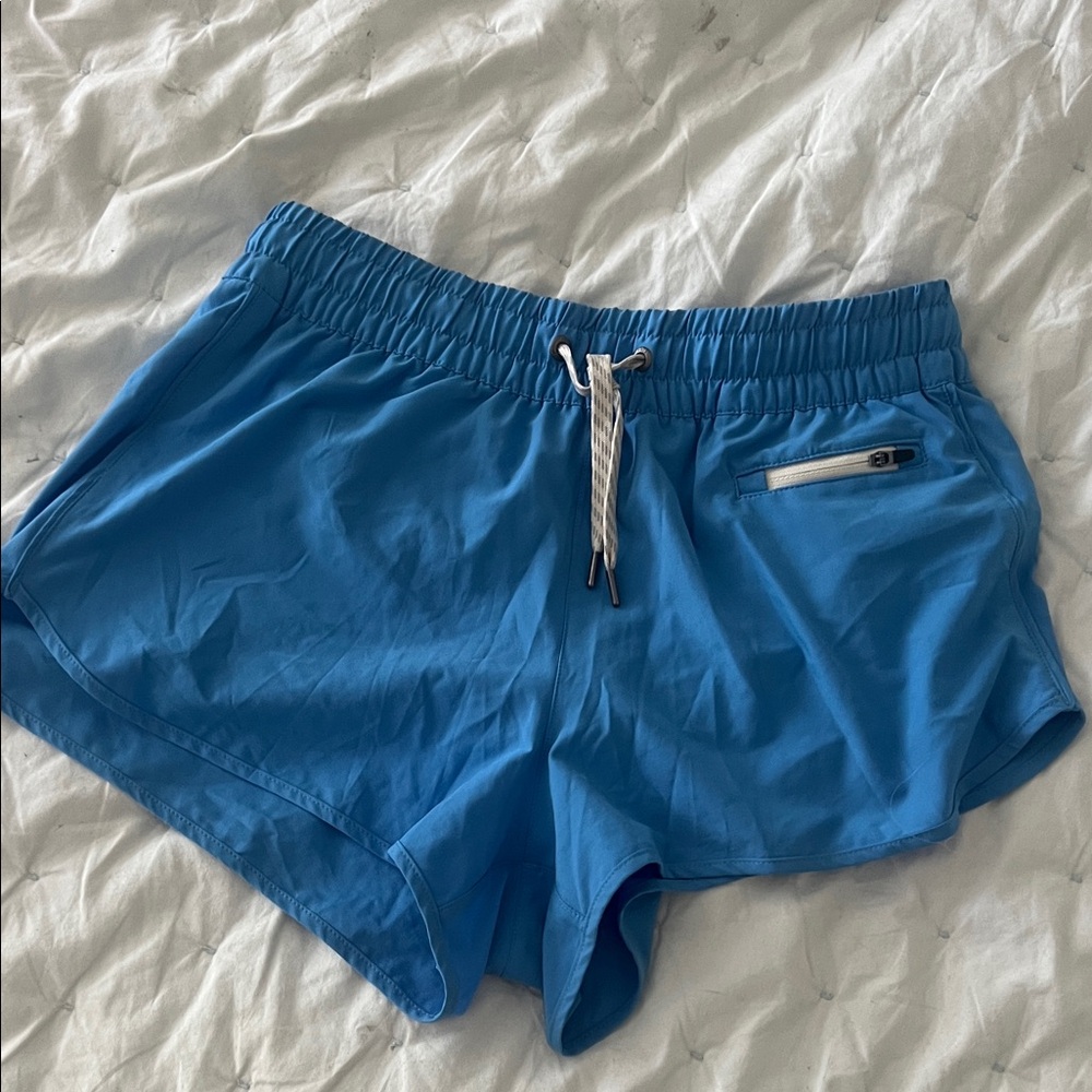 Vuori Blue Athletic Shorts
